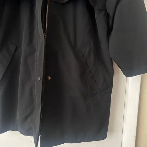 Vintage L.L. Bean Black Raincoat - Picture 7 of 9